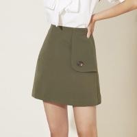 ราคา (New) Green Ashley mini skirt size s จากร้าน Mylar.official (9322262736)