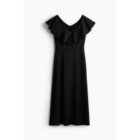 ราคา H&M(เอชแอนด์เอ็ม) เดรสดีไซน์เฟิร์มมีลูกเล่นเป็นชั้นๆ (Flounced dress) ผู้หญิง 1293209 (29088172346)