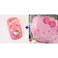 ราคา เม้าส์ไร้สายคิตตี้#แถมแผ่นรองเม้าส์ (1782317718)