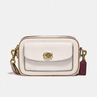 ราคา Coach Willow Camera Bag กระเป๋าถือและสะพายข้างสำหรับผู้หญิง สไตล์ใหม่ แท้จริง (48602242906)