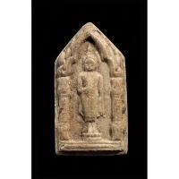 ราคา พระเนื้อผงน้ำมัน ปางประทานพร วัดพระพุทธบาท สระบุรี ปี2525 (22161705875)