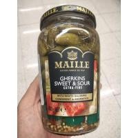 ราคา Maille Gherkins Sweet&Sour แตงกวาดองในน้ำปรุงรส 400 กรัม ราคาพิเศษ (22319740821)