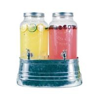 ราคา โถแล้วจ่ายน้ำหวานแบบคู่ ขนาด 5.5 ลิตร (1ชุดมี 2โถแก้ว) (2708815136)