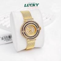 ราคา GUESS Ladies Gold Tone Analog Watch GW0550L2 หน้าปัด 32 mm ประกัน CMG 1 ปี (29159762778)