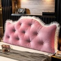 ราคา ขายร้อนหัวเตียงเบาะนุ่มน่ารักเจ้าหญิงกลับคริสตัลกำมะหยี่หมอนคู่เสื่อทาทามิถุงนุ่มโซฟาห้องนอนถอดซักได้ [skyme] (26607816273)