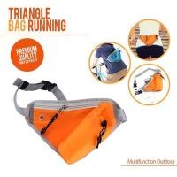 ราคา กระเป๋าคาดเอวสามเหลี่ยมวิ่งออกกําลังกายขี่จักรยานพร้อมกระเป๋าขวด เอสเอฟ3147 (17503918997)