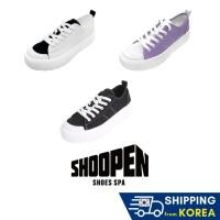 ราคา [SHOOPEN] (รองเท้าผ้าใบแพลตฟอร์ม สไตล์เกาหลี AFHQ20W50 (22086597522)