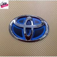 ราคา โลโก้* Toyota พื้นอะคีลิค สีฟ้าไฮริด มีหลายขนาด priceต่อขิ้น (25434308969)