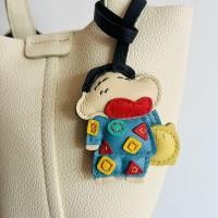 ราคา ของแท้หนังหนังแกะแท้ Crayon Shin-Chan กระเป๋าจี้พวงกุญแจคู่น่ารัก Come on กระเป๋าจี้ S (47252023662)