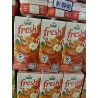 ราคา ยูนิฟ เฟรช น้ำแครอทผสมน้ำผักผลไม้รวม 40% 180มล. X 3กล่อง (4342248570)