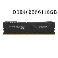 ราคา แรมพีซี 16GB (16GBx1) DDR4/2666 RAM PC KINGSTON HyperX FURY BLACK (HX426C16FB3/16) (15291964894)