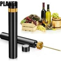 ราคา PLANED ที่เปิดขวดไวน์,ปั๊มความดันอากาศ Easy Cork Remover Corkscrew ไวน์ Corkscrew Pin,แบบพกพาลิปสติกสไตล์ปลอดภัยฟอยล์เครื่องตัดไวน์ Remover Home Party (42627045684)