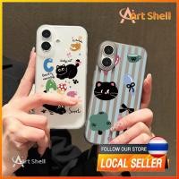 ราคา กรณีโทรศัพท์ จัดส่งจากประเทศไทย แมวกับสุนัขชิบะfor iPhone 16 15 14 13 12 11 PRO MAX X XS MAX XR 7/8P ป้องกันลายนิ้วมือ (41861842172)
