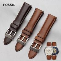 ราคา เหมาะสําหรับ Fossil Fossil สายนาฬิกา Cool Blue เข็มขัดชาย FS5237 FS5132 FS5241 Original 22 มม. (48702652189)