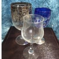 ราคา แก้วไวน์ แก้วมือสองญี่ปุ่น3ชิ้น (18125790194)