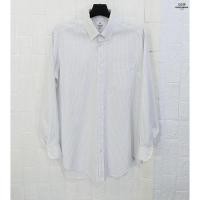 ราคา LANVIN PARIS แท้ อก46 เสื้อเชิ๊ตแขนยาวลายตารางสปอต (27128313421)