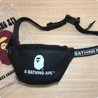 ราคา BAPE Waistbag SS19 กระเป๋าคาดเอว Original Mens A Bathing Ape Sling Bag (42305745708)