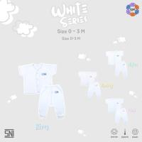 ราคา NOVA White Series - ชุดเสื้อกระดุม Baby Combi 0-3 เดือน (1 ชุด) (27443041887)