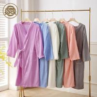 ราคา DM ชุดคลุมอาบน้ำ เสื้อคลุมอาบน้ำ คุณภาพสูง เสื้อคลุมอาบน้ำ ชุดคลุม โรงแรมห้าดาว เนื้อผ้านุ่มสบาย (49002144540)