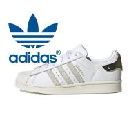 ราคา Adidas Originals Superstar Classic Trend Lightweight, Durable, Anti slip, Low cut Women's Shoe Platinum (20095144557)