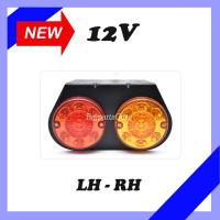 ราคา ไฟราวข้าง12V ไฟราวข้างรถบรรทุก 12vLED ไฟข้าง ไฟข้างรถบรรทุก ไฟ led 12v ไฟรถบรรทุก ไฟติดรถบรรทุก LED (แป้นดำ) (17432117812)