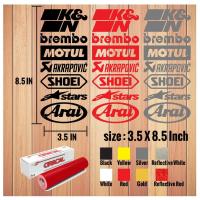 ราคา 331 - 8.5 X 3.5 นิ้ว , K&N, BREMBO, MOTUL, AKRAPOVIC, SHOEI. ALPINESTAR, สติ๊กเกอร์ตัด ARAI สําหรับตกแต่ง (25540747100)