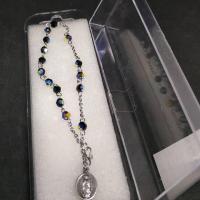 ราคา SWAROVSKI สร้อยข้อมือลูกประคําคริสตัลองค์ประกอบสวารอฟสกี้ 4 มม (7782708873)