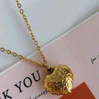 ราคา . - Vintage Heart neclace 14 Gold plated✨สร้อยคอชุบทอง14K (22469419975)