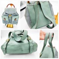 ราคา gcci bamboo backpack bag size large vintage Green​ pastal รุ่นนี้ช้อปออกแสนกว่าค่ะ กระเป๋าเป้มือสอง กระเป๋ากุชชี่แท้ (21468212073)