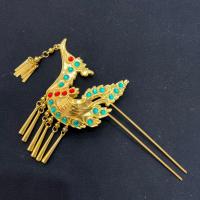 ราคา Accessories ปิ่นปักผมรูปทรงหงษ์​ ปิ่นหงส์มี 2 สีสีเงิน สีทอง (22740345933)