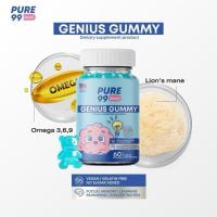 ราคา PURE99 GENIUS GUMMY Omega 3,6,9 บำรุงสมอง กัมมี่ (40956784071)