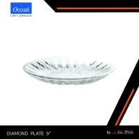 ราคา JJGLASS - (Ocean) P00172 Diamond Plate 9 จานแก้ว จานคริสตัล แก้วโอเชี่ยน เหมาะสำหรับใส่ผลไม้ อาหารว่าง ขนมปัง (5583911357)
