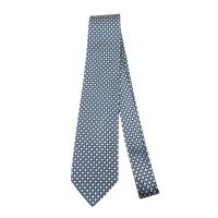 ราคา เนคไท DAKS Silk Blue Silver Korea เนคไทแบรนด์เนม ของแท้ (29476408597)