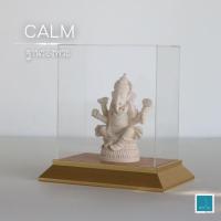 ราคา ฐานรองพระกรอบอะคริลิคสีทอง พื้นหนังPu (26607091347)