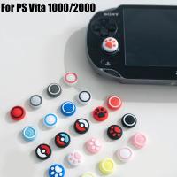 ราคา 4 ชิ้นซิลิโคน Thumb Stick Grips Caps ใช้งานร่วมกับ PlayStation Vita 1000 Analog Thumbstick จอยสติ๊กสําหรับ PS Vita PSV 2000 (42065701854)