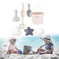 ราคา INN Travel Beach Toy Sand Bucket Kids Outdoor Water Play Sand Toy Sandcastle Tools (26883758601)