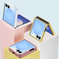 ราคา Candy Macaron เคสโทรศัพท์กันกระแทกสําหรับ Samsung Galaxy Z Flip 7 5G ฝาครอบป้องกันแบบนุ่ม Samsung ZFlip7 Flip 7 (26838700313)