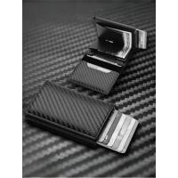 ราคา ผู้ชายธุรกิจเรียบง่ายCarbonFiberCardHolder,RFIDBlockingCardHolder,SlimWallet,PopUpCardCase,CreditCardHolder,GiftforMen (47852608175)