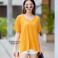 ราคา ♥️งานหน้าสั้นหลังยาว OVERSIZE ป้าย GI-Ants #เสื้อเรย่อนยาว #เสื้อโอเวอร์ไซส์ #เสื้อคอวี #Giants (7439460561)