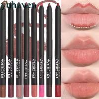 ราคา PHOERA Lip Liner, Nude Brown Lip Gloss Pencil, Matte Velvet Lipstick, Waterproof, Non-stick Cup, Long Lasting Lip Makeup Cosmetic (26383527125)