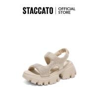 ราคา <NeonSand> Staccato Women's Platform Wedges Sandals รองเท้าแตะผู้หญิง รองเท้าส้นตึก EBK33 (29608905706)