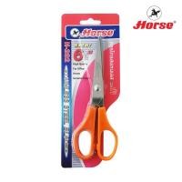ราคา ✂️ตราม้า กรรไกรสแตนเลส กรรไกร Horse Stainless scissor H-201B 5นิ้ว H-202 6.5นิ้ว H-505 8นิ้ว (20653073148)