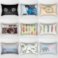 ราคา รถแมวดํากล้องวินเทจไดโนเสาร์แม่มดลายช้างสี่เหลี่ยมผืนผ้าคุณภาพสูงห้องนอนปลอกหมอน (41467014118)