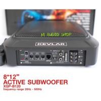 ราคา ซับบ็อก 8*12 นิ้ว 800W ซับวูฟเฟอร์ลำโพงเบสในรถยนต์ ＫＥＶＬＡＲรุ่น XGP-8120 (6052531783)