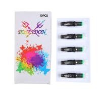 ราคา 10ชิ้นแพ็คโพไซดอน2ndรุ่นสักชิ้นเดียวเข็มทิ้งทําลายควันสักเข็มสั้นเครื่องสักทุ่มเทชิ้นเดียวเข็มสักตลับหมึกเข็ม (54550283419)