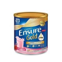 ราคา [สูตรใหม่] Ensure Gold เอนชัวร์ โกลด์ สตอเบอร์รี 400g 1 กระป๋อง Ensure Gold Strawberry 400g x1 อาหารเสริมสูตรครบถ้วน (23548489381)