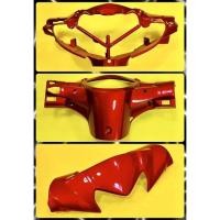 ราคา หน้ากากหน้า+หน้ากากหลัง+หน้ากากบน Wave110i 2009-2018 (เซต3ชิ้น) สีแดงบรอนซ์ อย่างดี(YSW) มี5สี(ตามภาพ) หน้ากากเวฟ110i (22009404574)