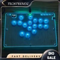 ราคา [techtrendz.th] สําหรับ Arcade Stick 16Keys Slim สําหรับ Arcade Fight Stick คีย์บอร์ดเกมพร้อมฟังก์ชั่น RGB & Turbo สําหรับ PC/PS3/PS4/Switch/Steam Gaming Keyboard (52200480967)