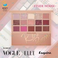 ราคา ETUDE HOUSE Play Color Eyes "Rose Bomb", eye color palette, eye shadow, for brown green blue eyes, day night daily use (23381848328)