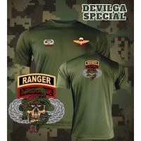 ราคา เสื้อยืด รบพิเศษ ทหารพลร่ม RANGER AIRBORNE ผ้าไมโคร100% เกรดพรีเมียม ระบายอากาศดี ลำลอง ซับใน (25525873937)